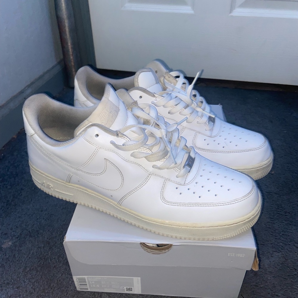 All white air force 1